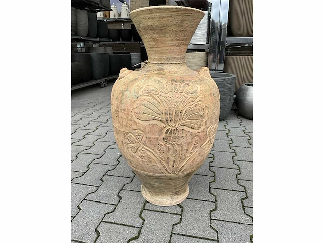 Terracotta bloempot (3x) - afbeelding 2 van  4