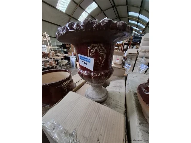 Terracotta bloempot - afbeelding 1 van  1