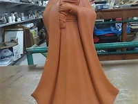 Terracotta mariabeeld, gesigneerd, 42cm - afbeelding 1 van  5