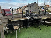 Terras tafels en stoelen - afbeelding 1 van  7