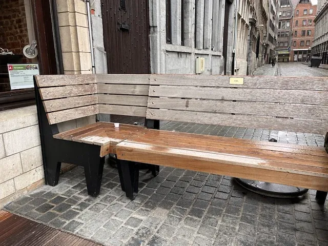 Terras zitbanken - afbeelding 1 van  4