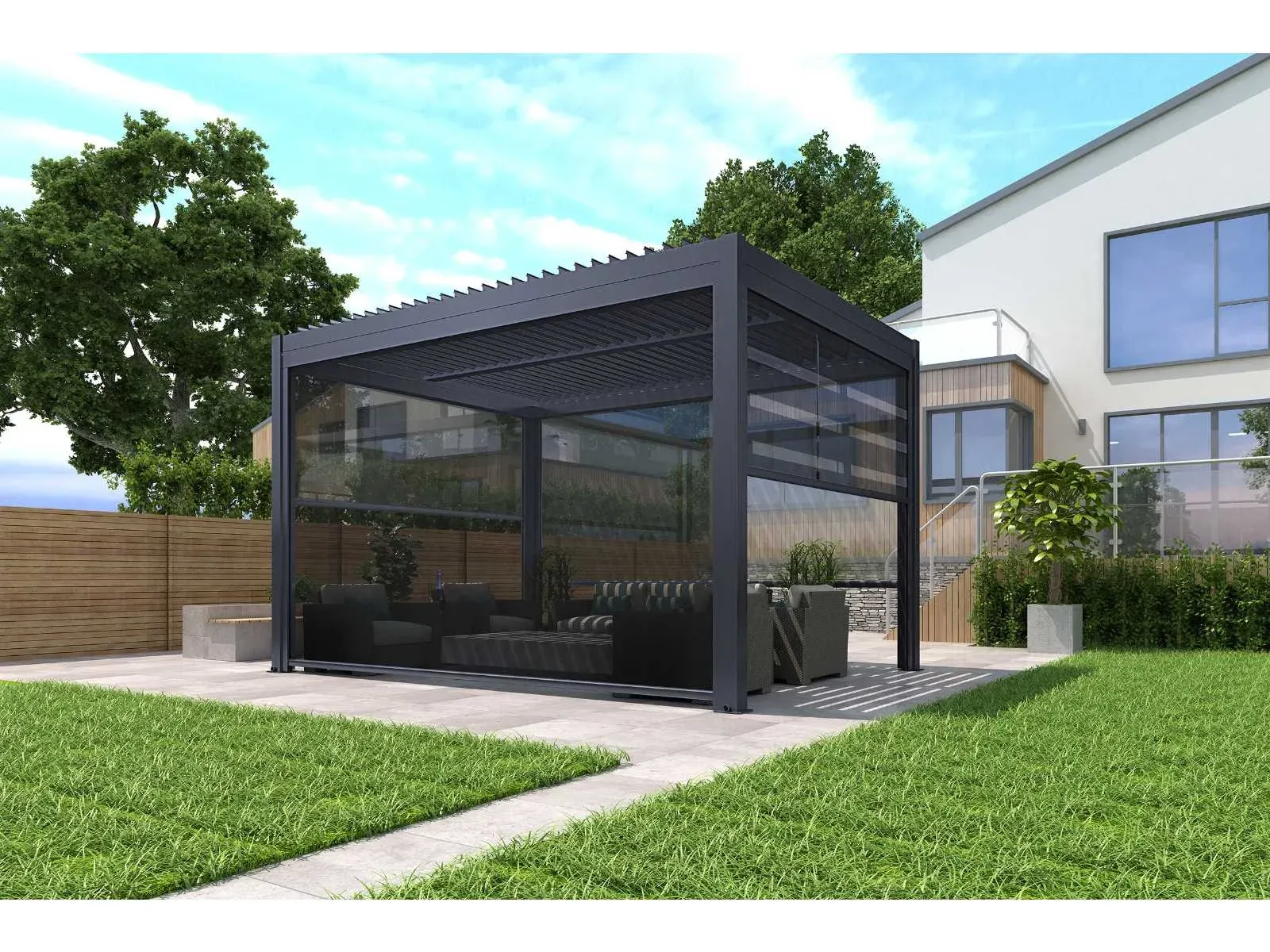 Terrasoverkappingen en pergola's
