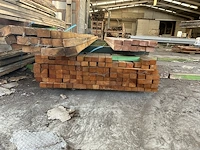 Terrasplanken hard hout - lengtes tot +/- 4500mm - afbeelding 1 van  2