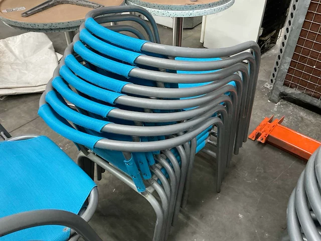 Terrasstoel + tafels (55x) - afbeelding 2 van  14