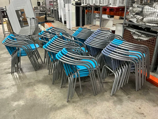 Terrasstoel + tafels (55x) - afbeelding 8 van  14