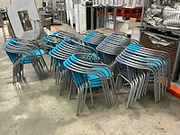 Terrasstoel + tafels (55x) - afbeelding 8 van  14