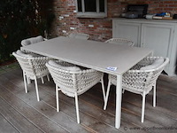 Terrastafel plus 6 stoelen - afbeelding 1 van  2