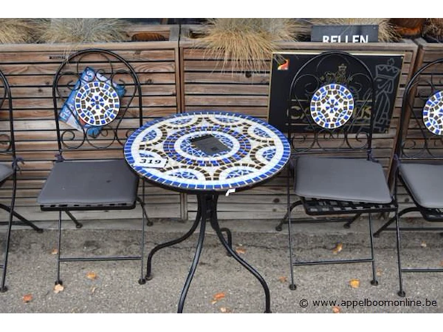 Terrastafeltje plus 2 stoelen - afbeelding 1 van  1