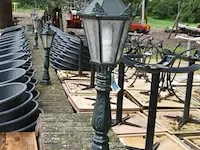 Terrasverlichting, lantaren 2x h270 en 8 x h90
