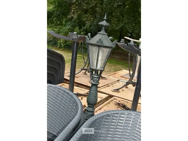 Terrasverlichting, lantaren 2x h270 en 8 x h90 - afbeelding 6 van  8