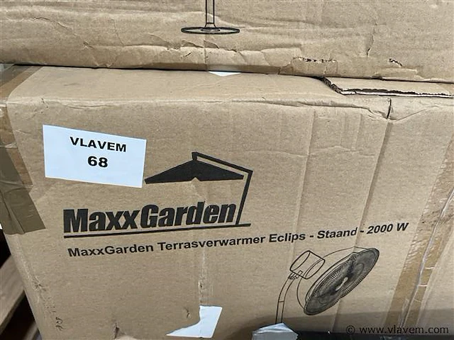 Terrasverwarmer, staand, 2.000w - afbeelding 1 van  1