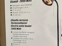 Terrasverwarmer, staand, 2.000w - afbeelding 1 van  1