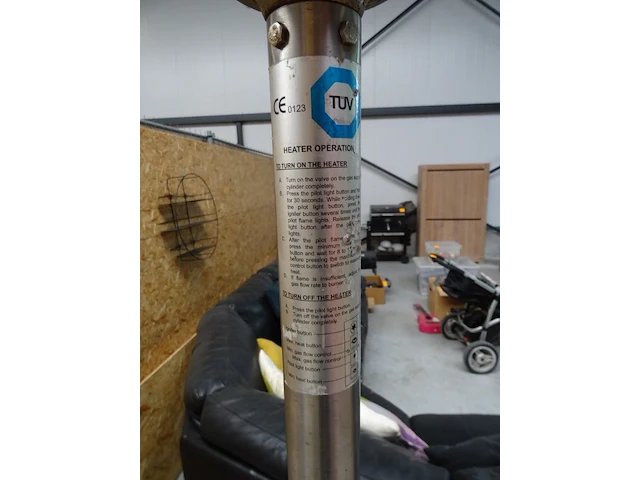 Terrasverwarmer tuv - afbeelding 2 van  4