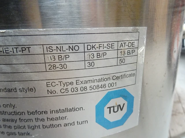 Terrasverwarmer tuv - afbeelding 4 van  4