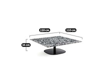 Terrazzo salontafel - afbeelding 6 van  7