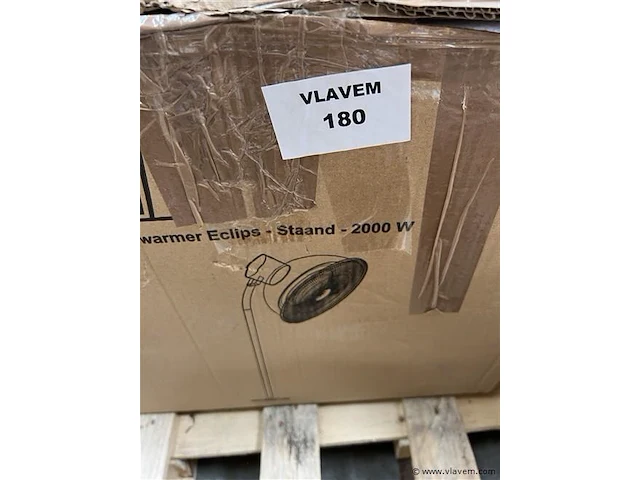 Terrrasverwarmer, staand, 2.000 w - afbeelding 1 van  1