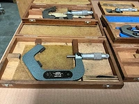 Tesa en mahr assortiment schroefdraad micrometers - afbeelding 4 van  11