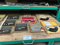 Tesa en nsk assortiment micrometers/ passometers uitwendig - afbeelding 1 van  8