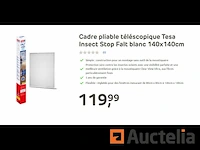 Tesa insect stop falt telescopisch opvouwbaar frame - afbeelding 1 van  2