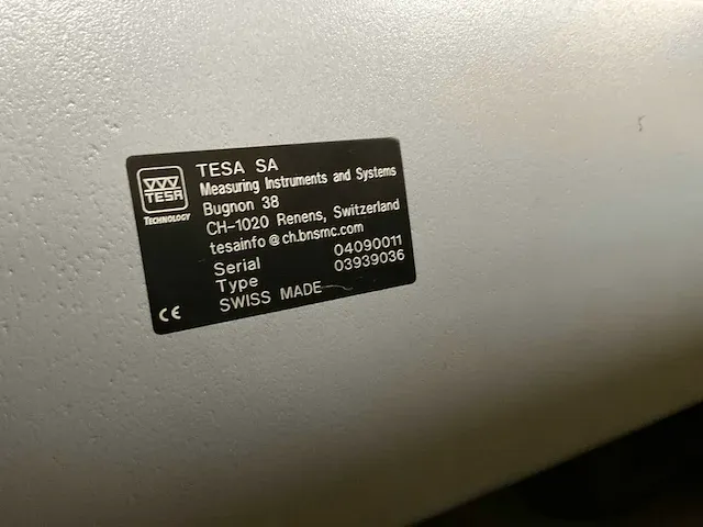 Tesa micro-hite 3d 3d coördinaten meetmachine - afbeelding 7 van  8