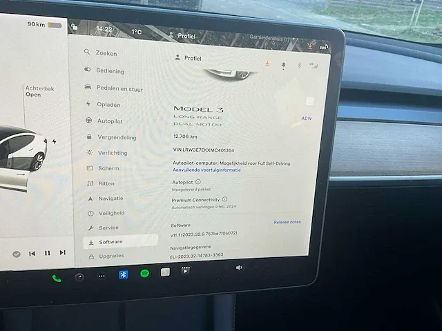 Tesla model 3 long range dual motor - 2023 - afbeelding 7 van  25
