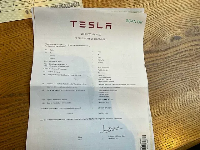 Tesla model 3 long range dual motor - 2023 - afbeelding 16 van  25