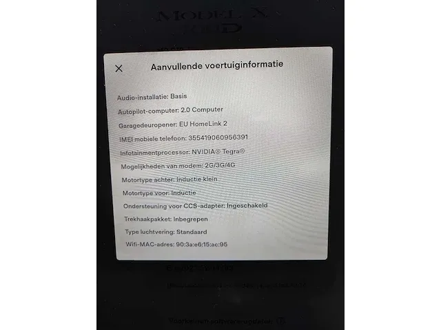 Tesla model x 100d - free superchargen - 2017 - afbeelding 30 van  39