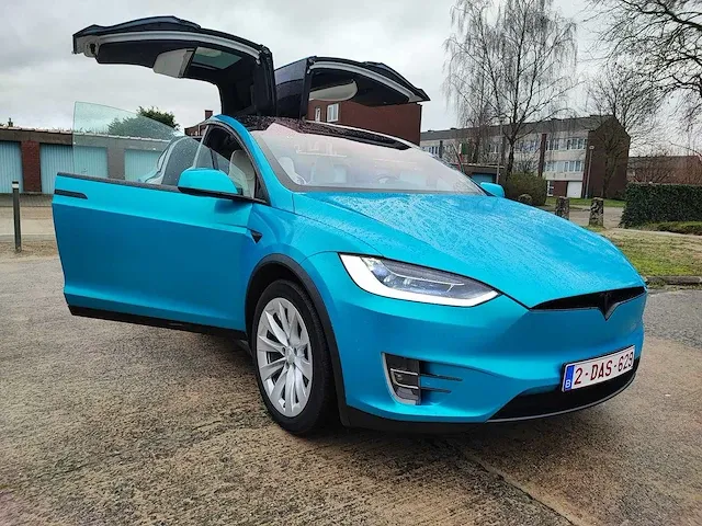 Tesla model x 100d - free superchargen - 2017 - afbeelding 23 van  39