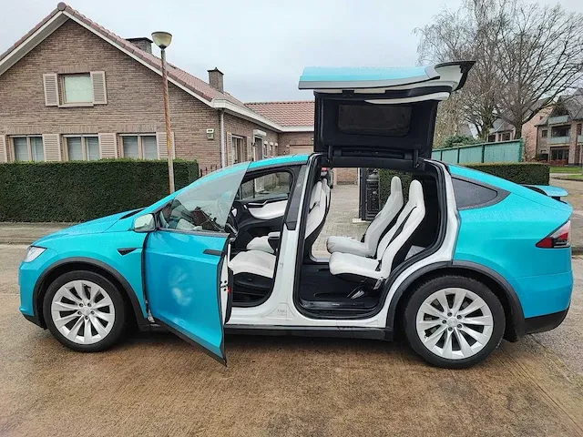 Tesla model x 100d - free superchargen - 2017 - afbeelding 36 van  39