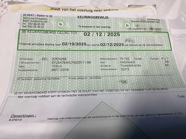Tesla s, 2019 - afbeelding 8 van  23