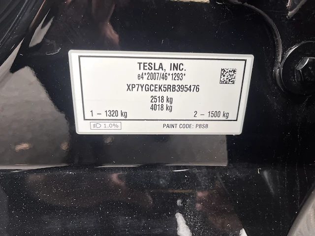 Tesla y - xp7ygcek5rb395476 - 2024 - afbeelding 14 van  22