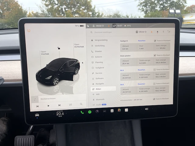 Tesla y - xp7ygcek5rb395476 - 2024 - afbeelding 8 van  22