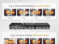 Tesmart 4k hdmi matrix 8x8 switching - afbeelding 3 van  5