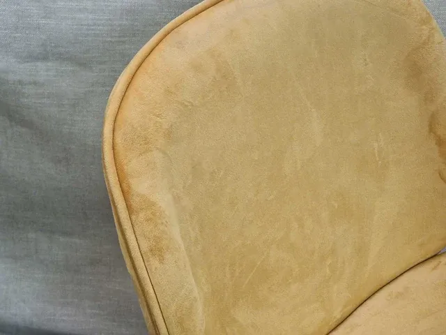 Tess lightbrown velvet - dining chair (6x) - afbeelding 6 van  7
