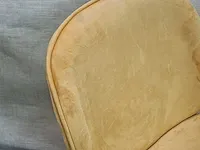 Tess lightbrown velvet - dining chair (6x) - afbeelding 6 van  7
