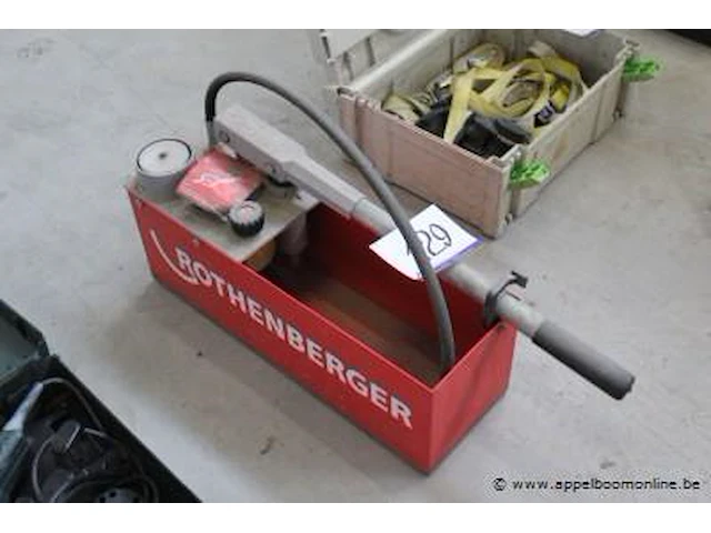 Testpomp rothenberger - afbeelding 1 van  1