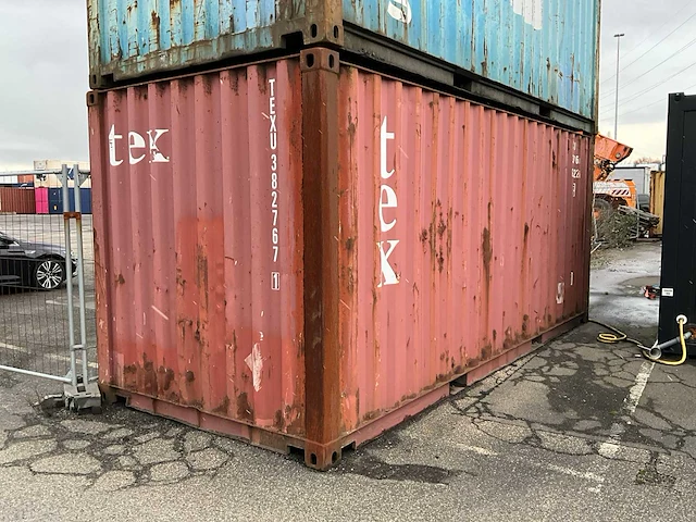 Tex 20 voet zeecontainer - afbeelding 1 van  40
