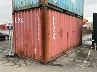 Tex 20 voet zeecontainer