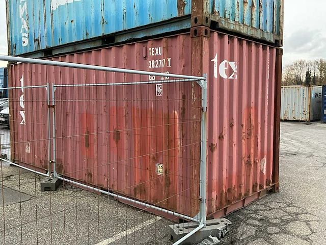 Tex 20 voet zeecontainer - afbeelding 12 van  40