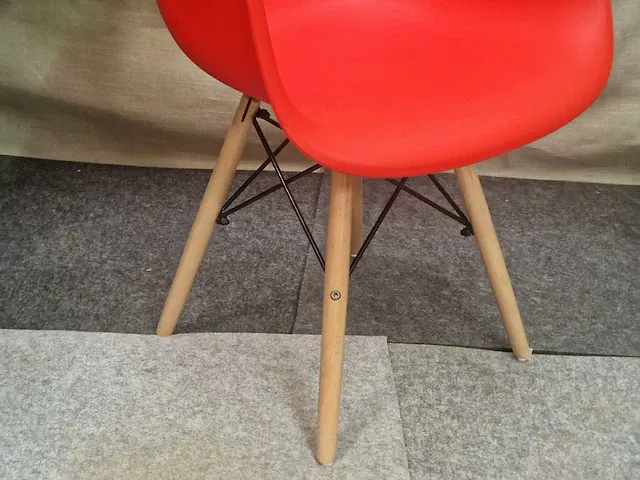 Texas red pp - dining chair (4x) - afbeelding 2 van  5