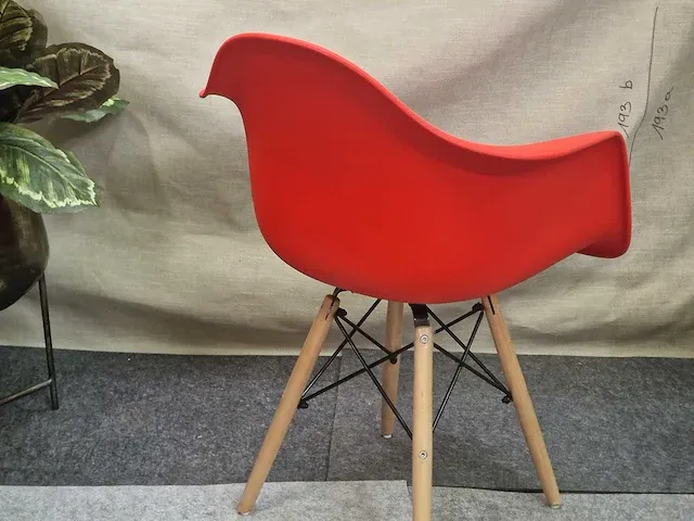 Texas red pp - dining chair (4x) - afbeelding 4 van  5
