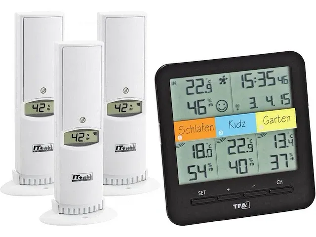 Tfa dostmann weatherhub smarthome system klima - afbeelding 1 van  3