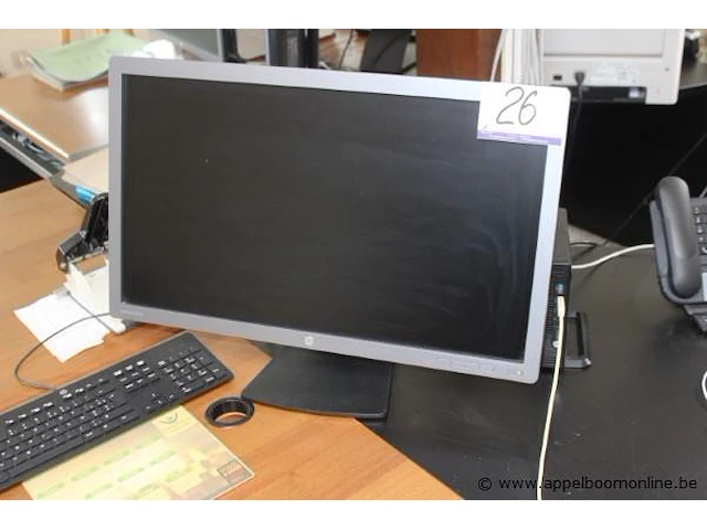 Tft scherm hp plus computer hp elitedesk - afbeelding 1 van  3