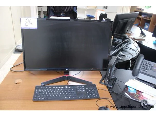 Tft scherm lg plus computer hp elitedesk - afbeelding 1 van  3