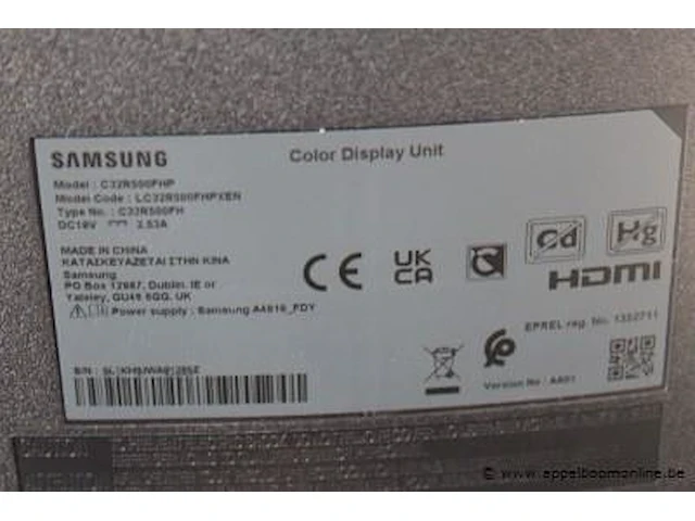 Tft scherm samsung, type c32r500fhp - afbeelding 2 van  2
