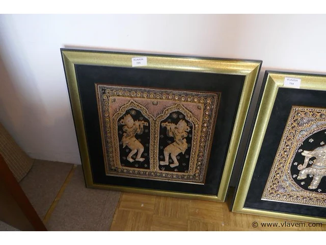 Thais doek in kader - afbeelding 1 van  1