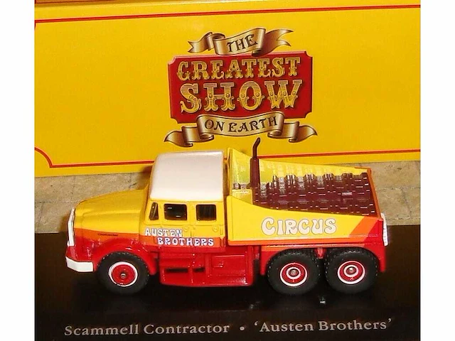 The greatest show on earth circus auto's (450x) - afbeelding 6 van  6