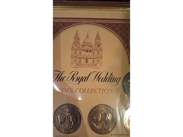 The royal wedding coin collection - afbeelding 4 van  10