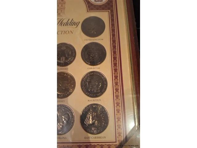 The royal wedding coin collection - afbeelding 6 van  10