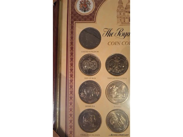 The royal wedding coin collection - afbeelding 10 van  10